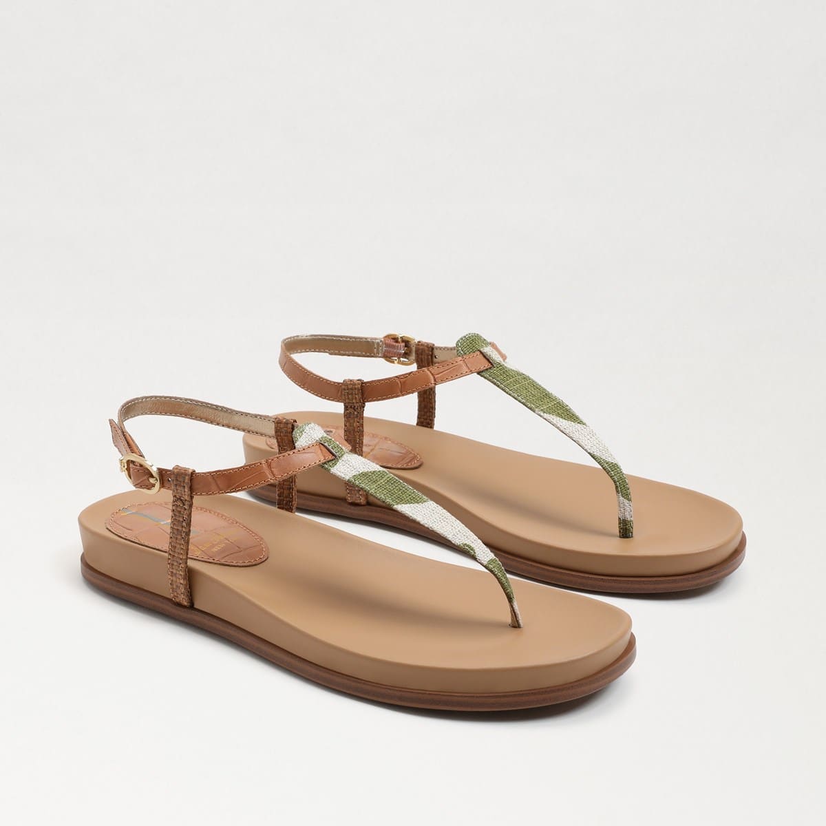 Sam Edelman Naomi Thong Sandal Soft Fern Linen Px4wImIS