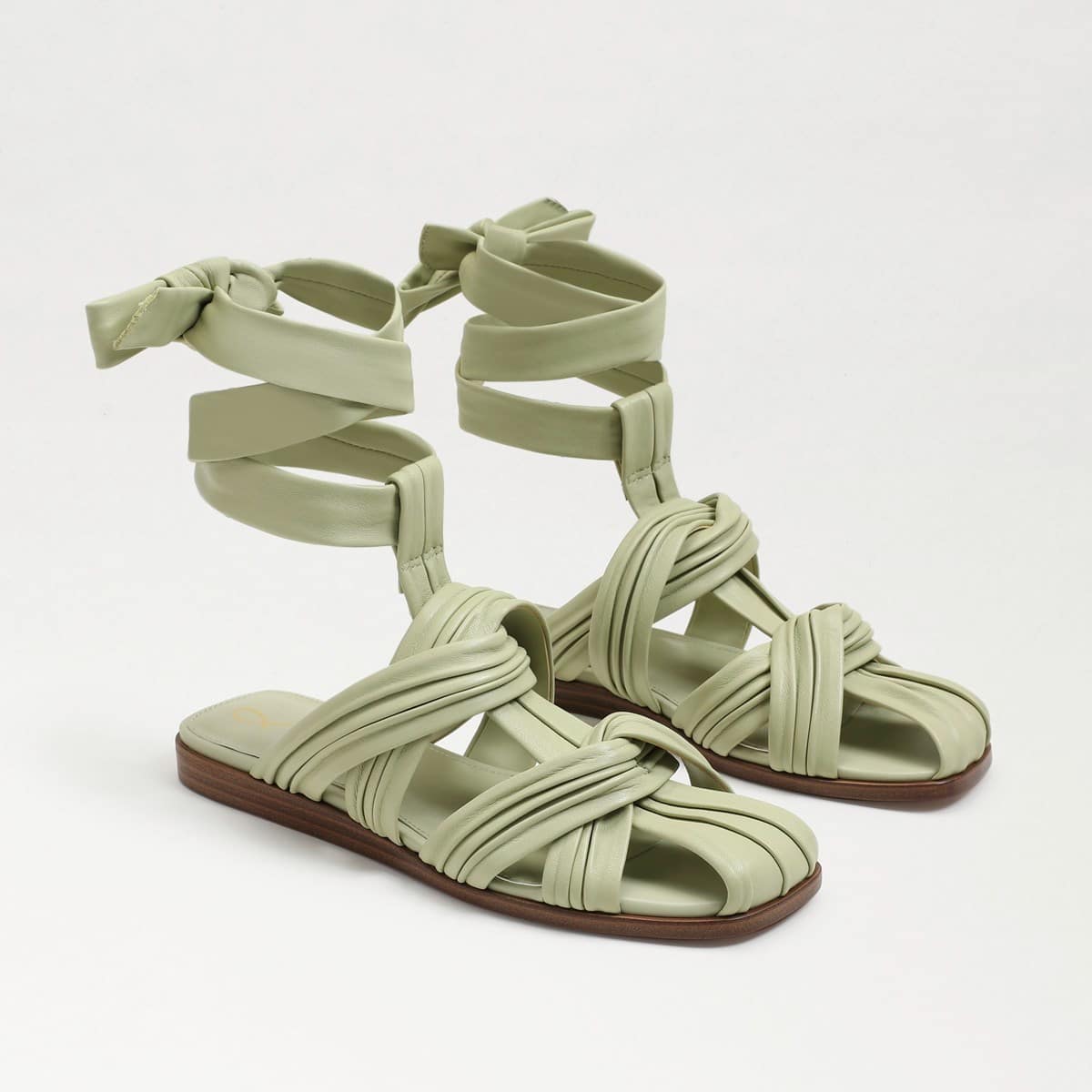 Sam Edelman Imogene Sandal Pistachio Leather Q1hZJrwO